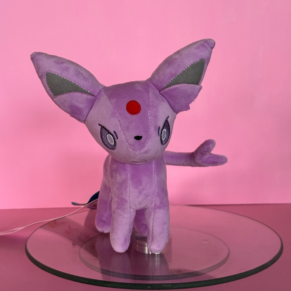 2012 Lavender Espeon Plush Toy - Purple Pokémon stuffed animal